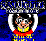 S.S. Lucifer - Man Overboard! (Europe) Title Screen